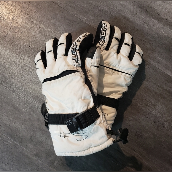 White Black Scott Snowboard Glove - Picture 4 of 5